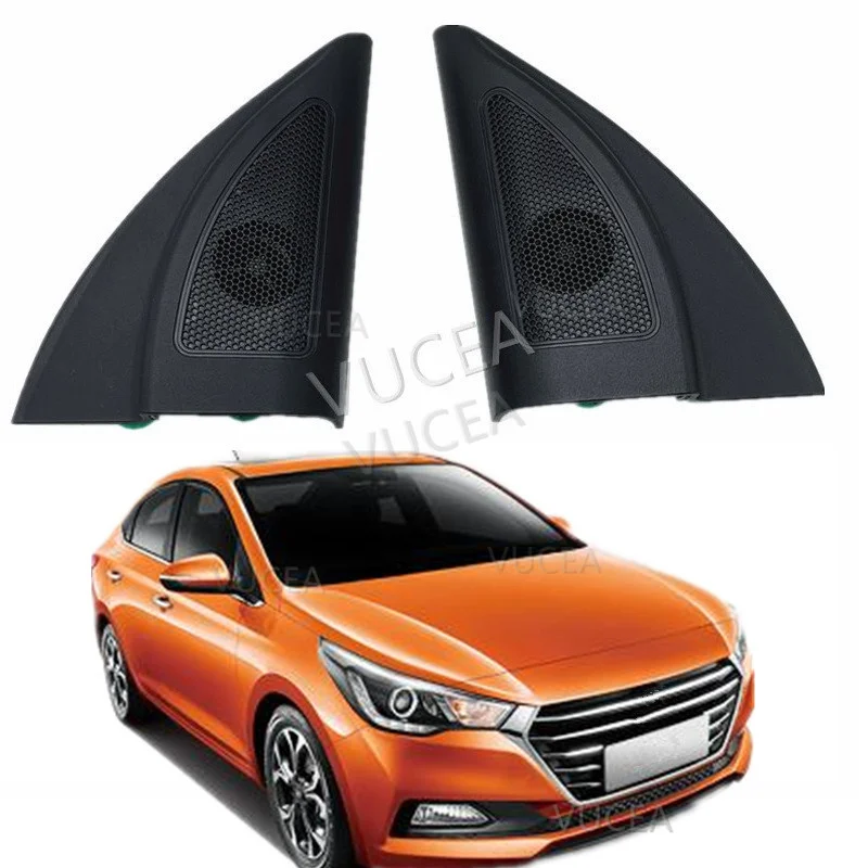 

For Hyundai Solaris Accent Verna 2018 2019 2020 Car Audio Speakers Triangle Trumpet Speakers Tweeter With