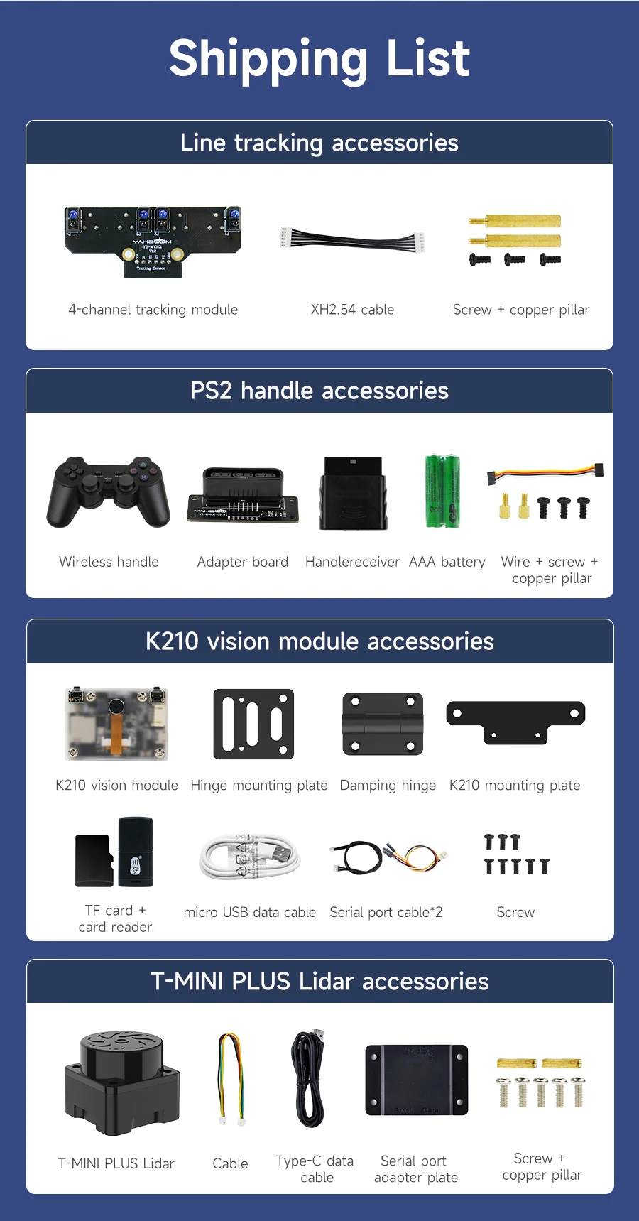 Yahboom 2WD Hohe Konfiguration STM32 Selbstbalance Auto Pädagogische Smart Roboter Erweiterung Zubehör Kit DIY Elektronische Teile – Detail 3