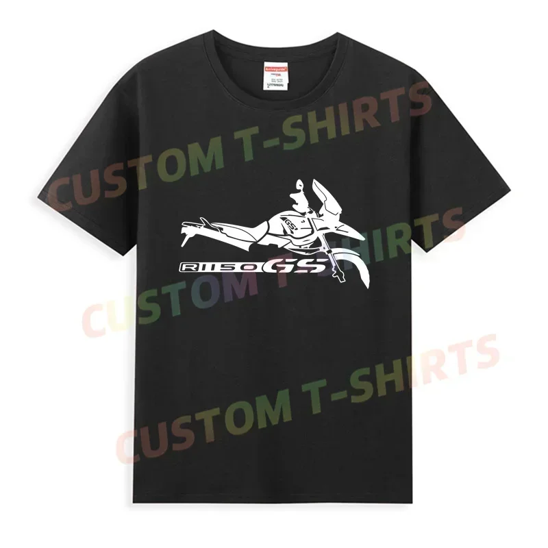 

2025 Men T Shirt Casual Motorcycle Biker R1150 GS & Adventure Motorbike Art T-shirt Graphic Oversized Streetwear S-3XL Cool Tee
