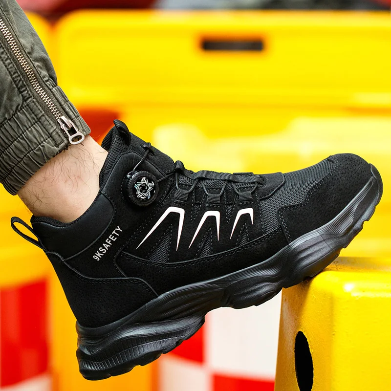 Steel-Toe Work Sneakers — size and design detail 5