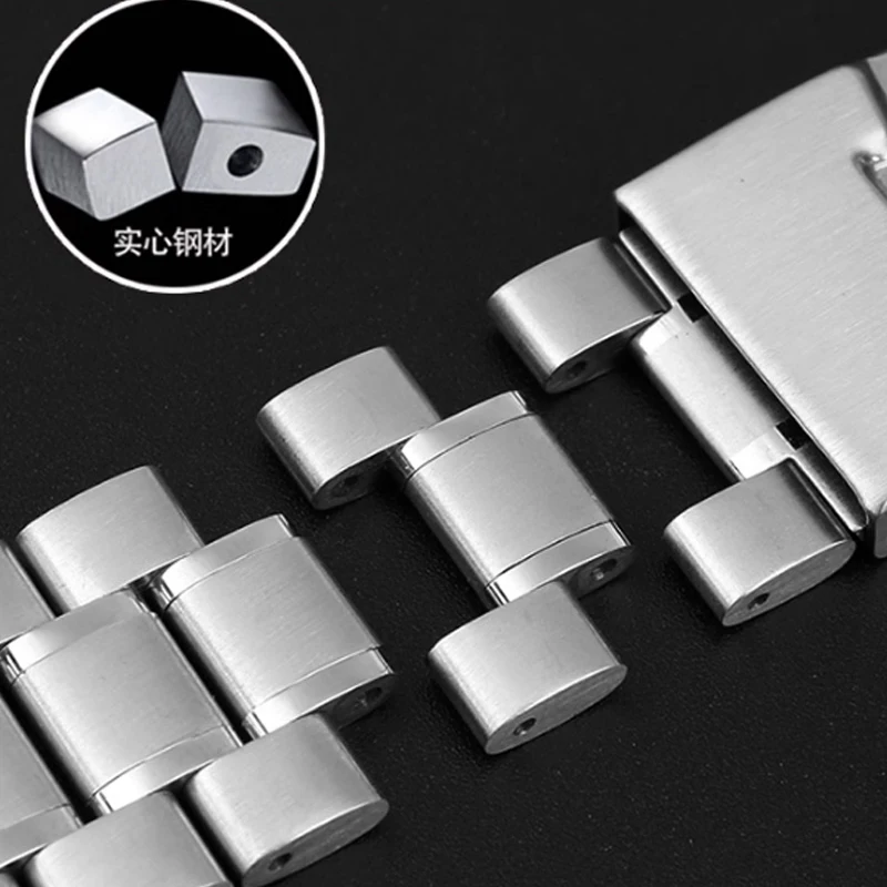 18mm 20mm 22mm 24mm Stainless Steel Watch Band For Casio EDIFICE Series EFV-540 EFV-500 BEM501 MTP-1375 EFB-650 Watch Band Strap