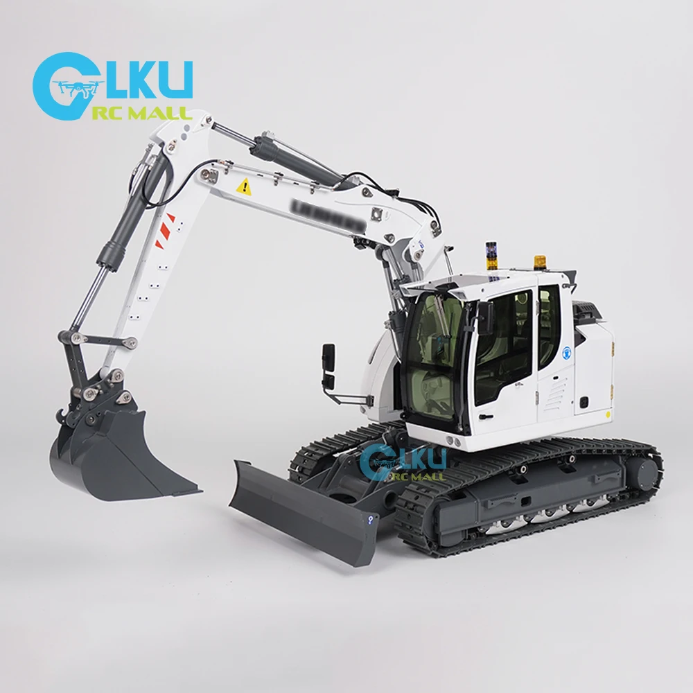 New paint 1/14 LR914 remote control tailless hydraulic excavator CUT-914 three-section boom crawler hydraulic excavator