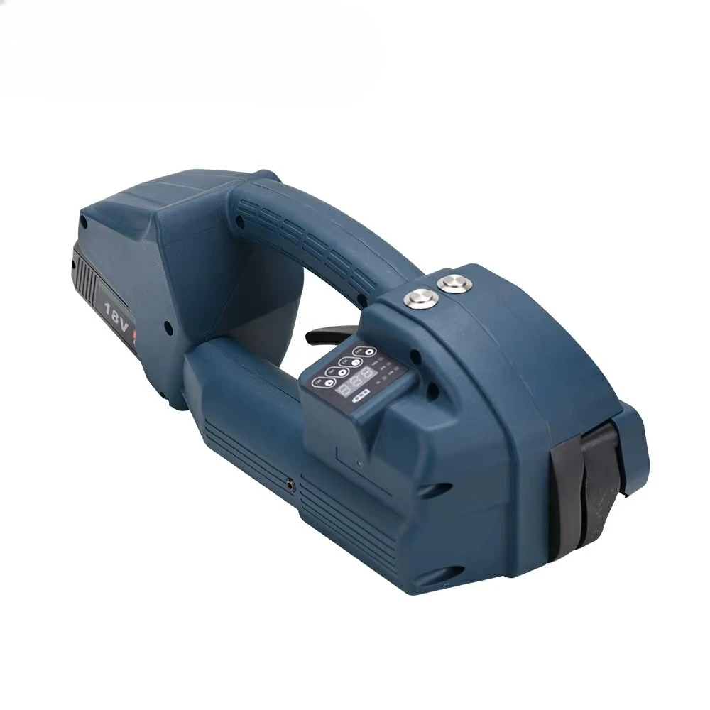 

Auto Large Tension Force Battery Pp Pet Q2 13-16mm Handheld Small Button-Free Battery Power Strapping Tool