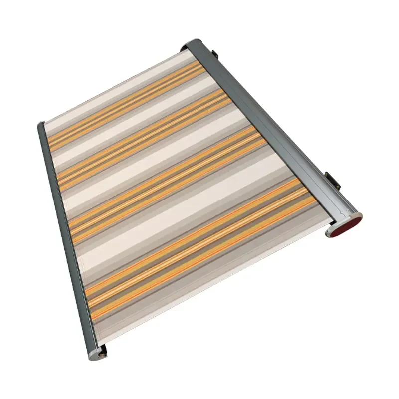 Full Roll Retractable Awning for Patio Courtyard Customizable Design Durable Aluminum Frame Competitive Price Outdoor