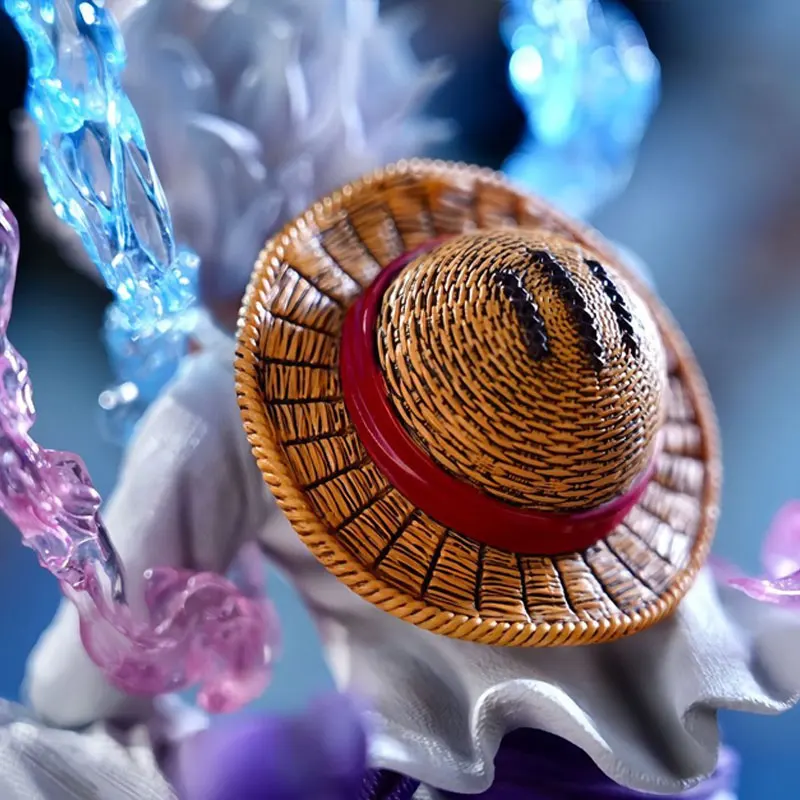 Anime figuras de uma peça engrenagem 5 nika luffy figura de ação pvc modelo sol deus decoração de mesa ornamento coleção anime brinquedo presente