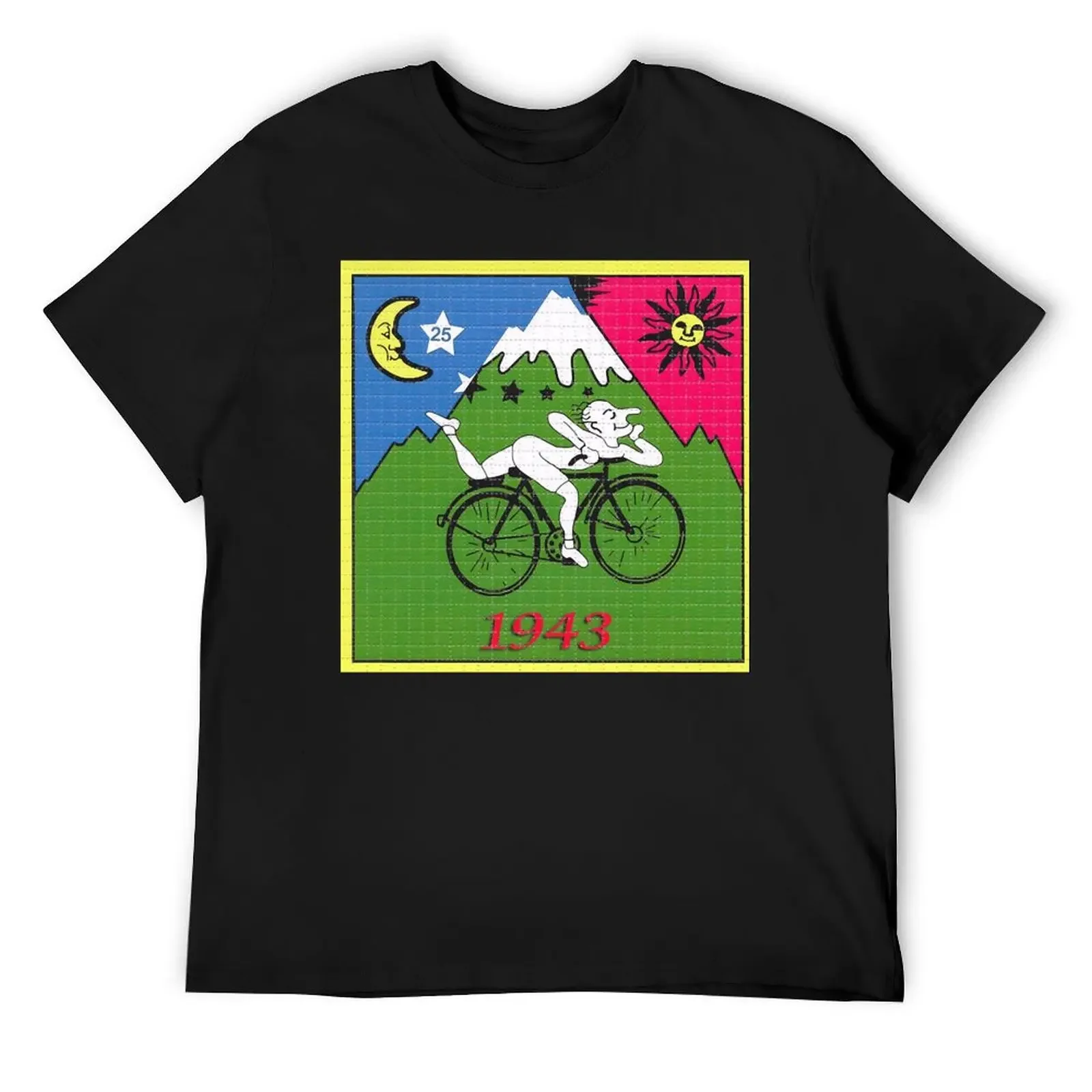 

Lsd albert hofmann bicycle day T-Shirt cute tops new edition kawaii clothes cotton graphic tees t shirt for men