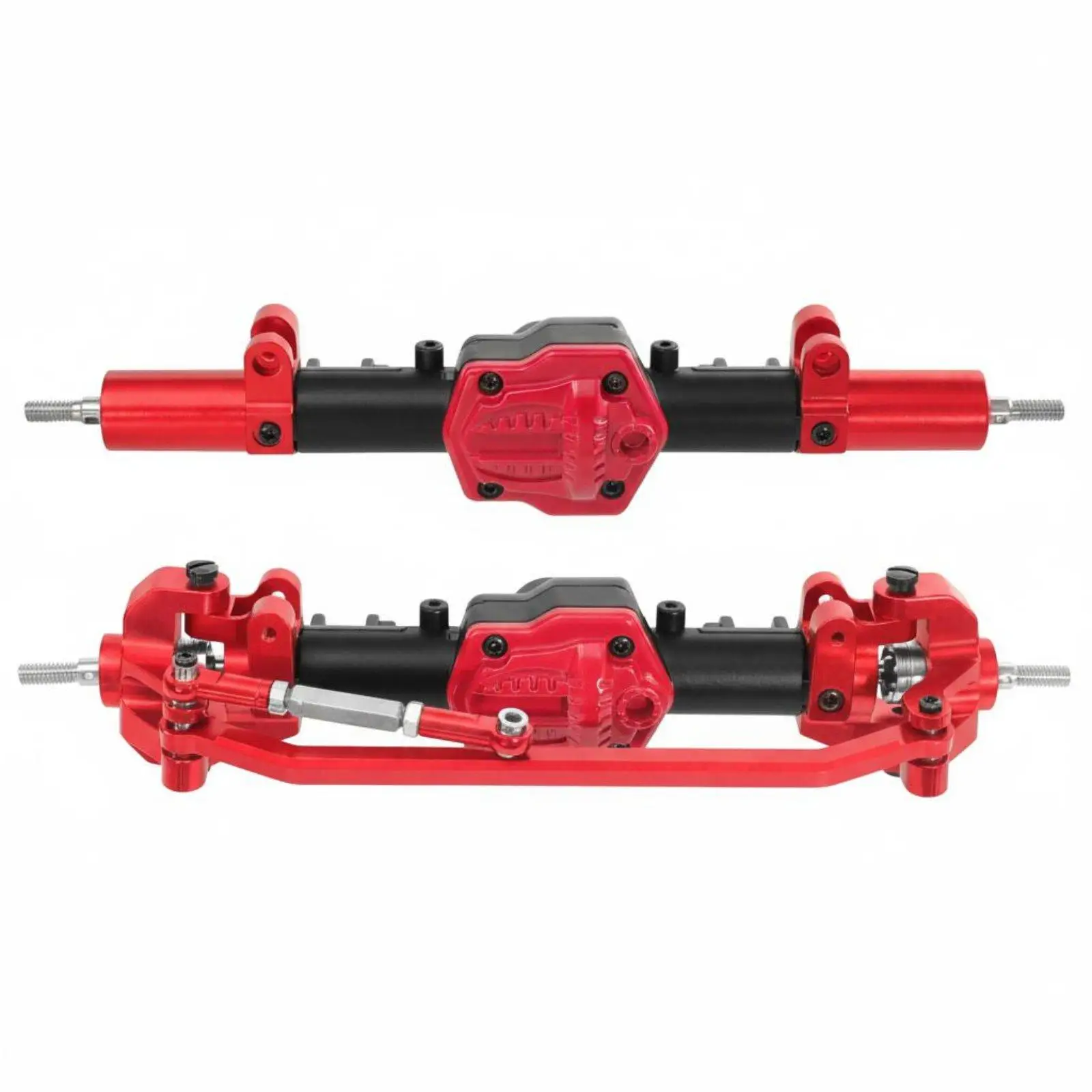 RC Car Vehicle Axle Assembly High Performance Metal Axle Kit for MN128 MN86 SUV Model Accessories