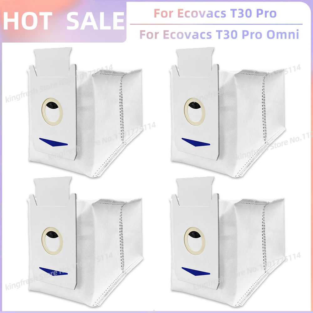 Passend Für Ecovacs T30 Pro Omni / T30 OMNI, Ecovacs Deebot T30e Pro Omni, YEEDI M12 ULTRA PLUS / M12 Pro+ Teile Hauptrolle Seitenbürste Filter Staubbeutel Wischmopptuch