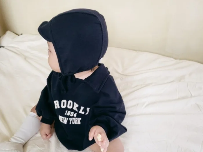 2025 صيف جديد بيبي بوي كم طويل عادية ارتداءها الوليد طفل فتاة جمبسوت من القطن لطيف إلكتروني طباعة ملابس الرضع #6