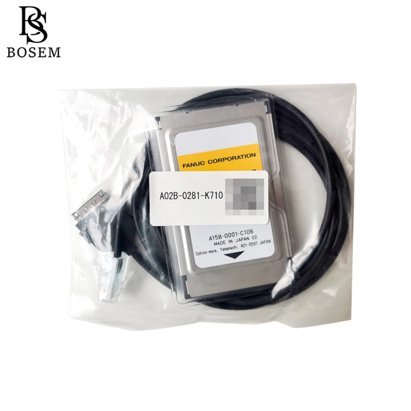 A02B-0281-K710 A15B-0001-C106 Fanuc PCMCIA LAN Card (for Ethernet Connection) 10 Base-T
