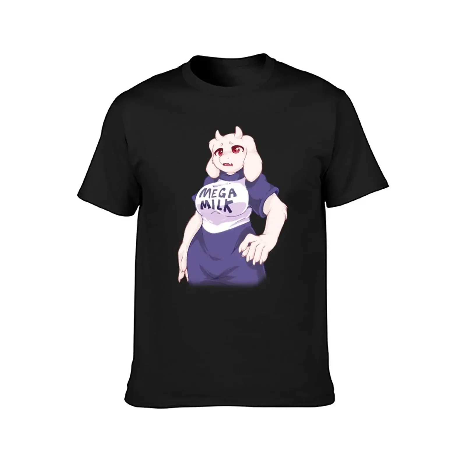 Mega Milk Goat Mom T-Shirt rapper graphic tees baggy shirts tees kawaii clothes T-shirts for men cotton