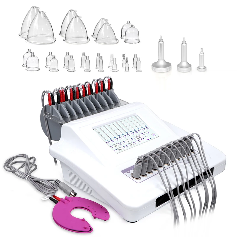 Portable Vacuum Microcurrent Electronic Stimulation Ems Fat Loss Weight Machine Cavitation Muscle Therapy Pain Relief