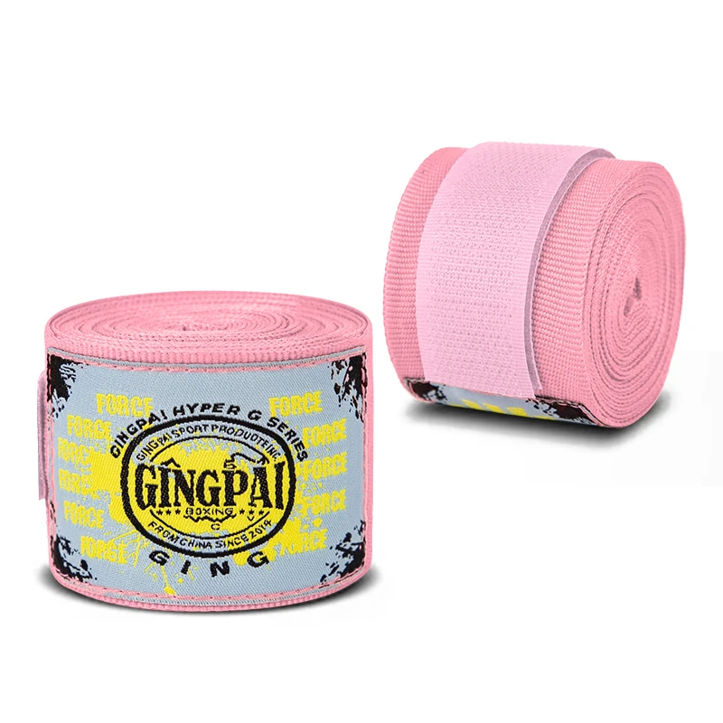 1 Pair 1.5/3/5M Cotton Boxing Bandage Sports Strap Sanda Kick Boxing MMA Hand Gloves Wraps Belt Boxing Sports Wraps Bandage view 5
