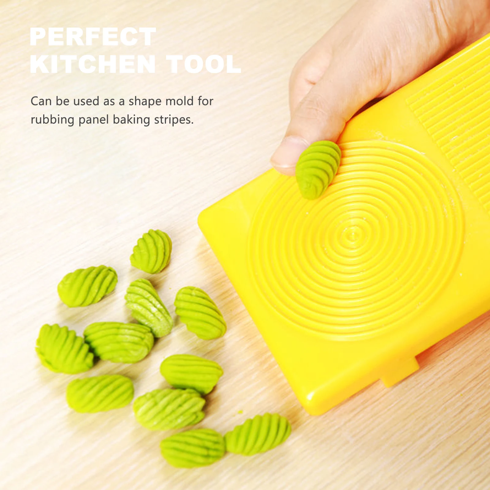 

4Pcs Macaroni Plate Pasta Making Boards Kitchen Tools for Gnocchi Dough Cutting Pasta Supplies Hemp Color