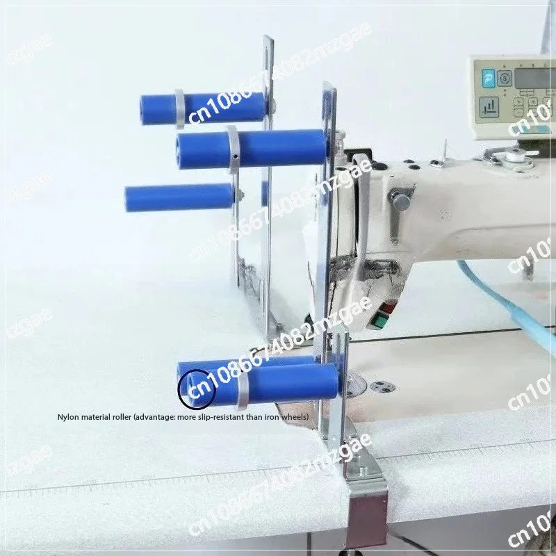 

Насадка для швейной машины без подъема: двойная игла и оверлок для эластичной ленты и держатели подшипников для растяжения пояса