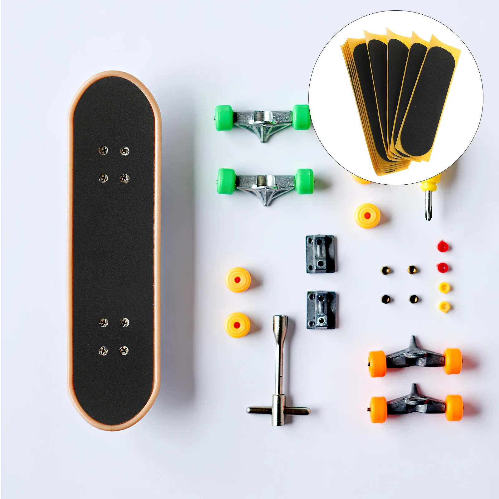 10 Pcs Finger Anti-slip Pad Non Foam Grip Tape Stickers For Fingerboards Skateboard Nonslip Tapes Supplies