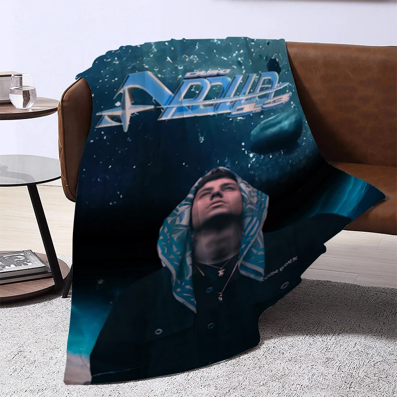 

Argentine Rapper Duki Blanket Oversized Bedspread on the Bed Thick Blankets for Winter Furry Knee Sofa Warm Baby & Throws Fleece