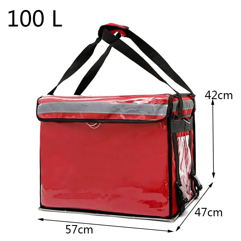 Imagem -02 - Refrigerador Bolsa Isolado Extra Grande Térmico Comida Bolsa Térmico Isolado Grande Capacidade Multi-função Lancheira 100l