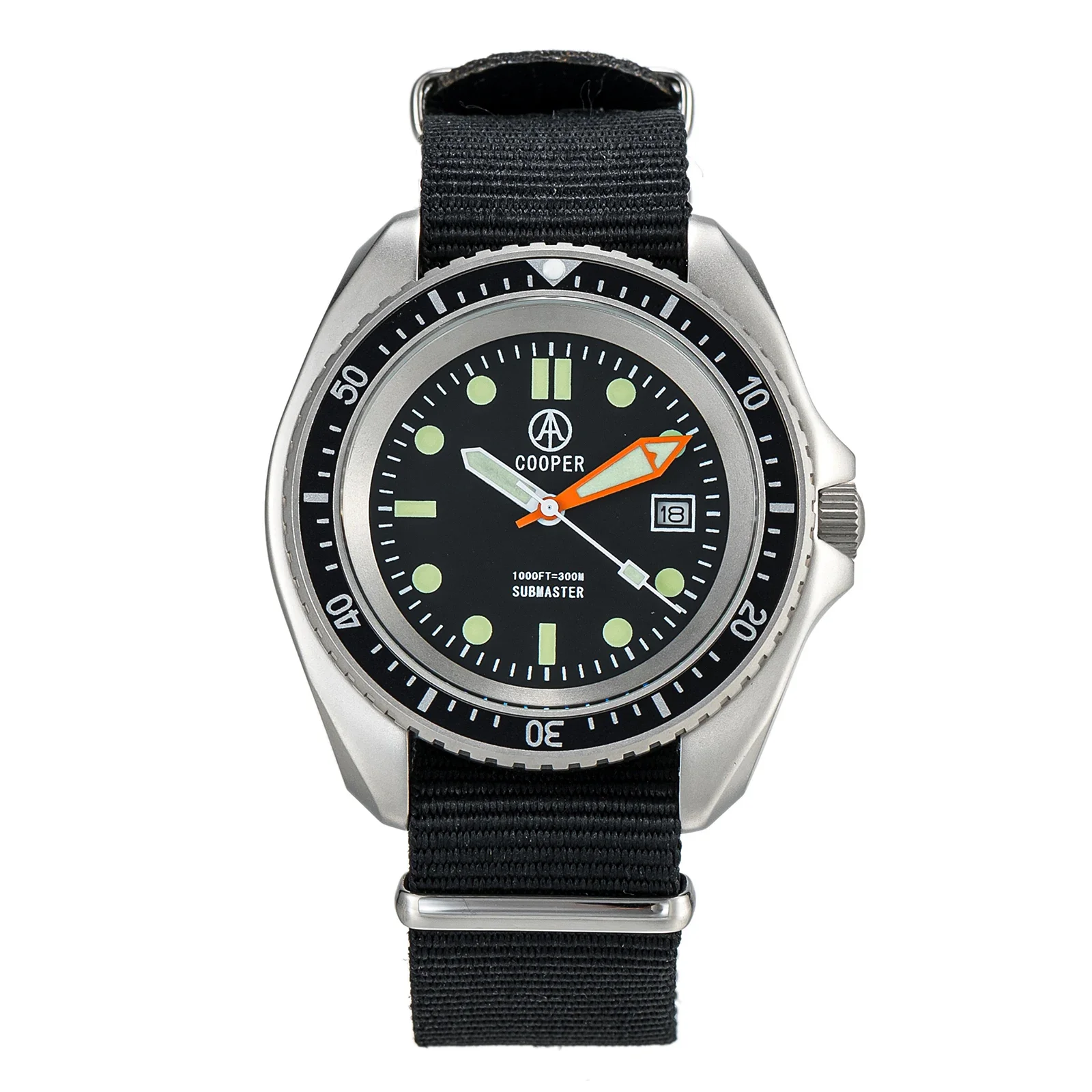 Qimei-Montre de plongée classique des forces spéciales américaines pour homme, UDT, militaire, armée, sport, extérieur, SM8016A, finition 256