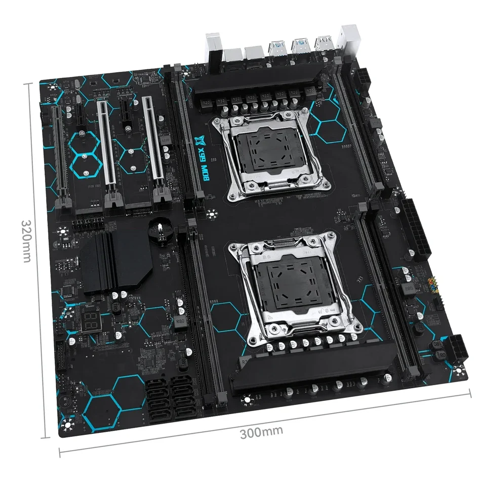 forMACHINIST X99 dual CPU Motherboard Set Kit Xeon LGA 2011-3 E5