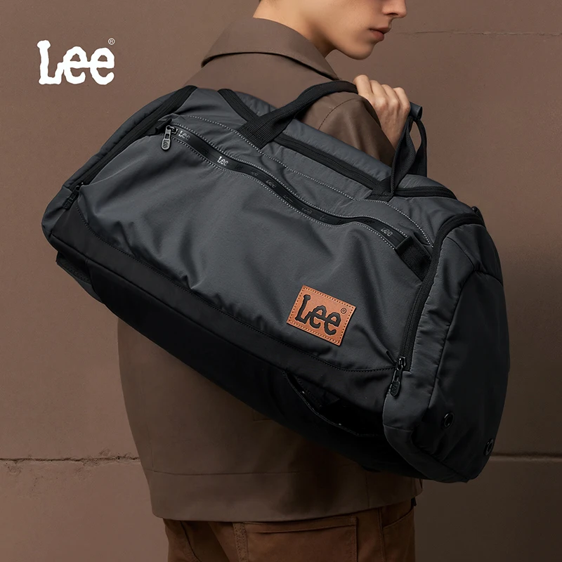 

LEE Convertible Backpack Shoe Compartment Gym Fitness Bag Women Men Large Waterproof Yoga Training Package Travel Duffle Bag