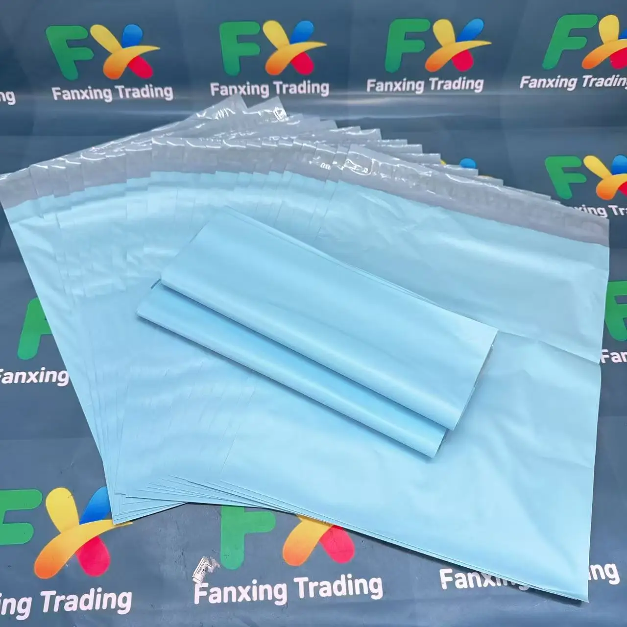 29 High-Quality Cream Blue Heavy-Duty Self-Adhesive Waterproof Shipping Bags - Sealed Mail Envelopes, Suitable for Parcel Packaging, Wet/Dry Transport, Gifts, Office and Postal Use (No Tape Required) - view 4