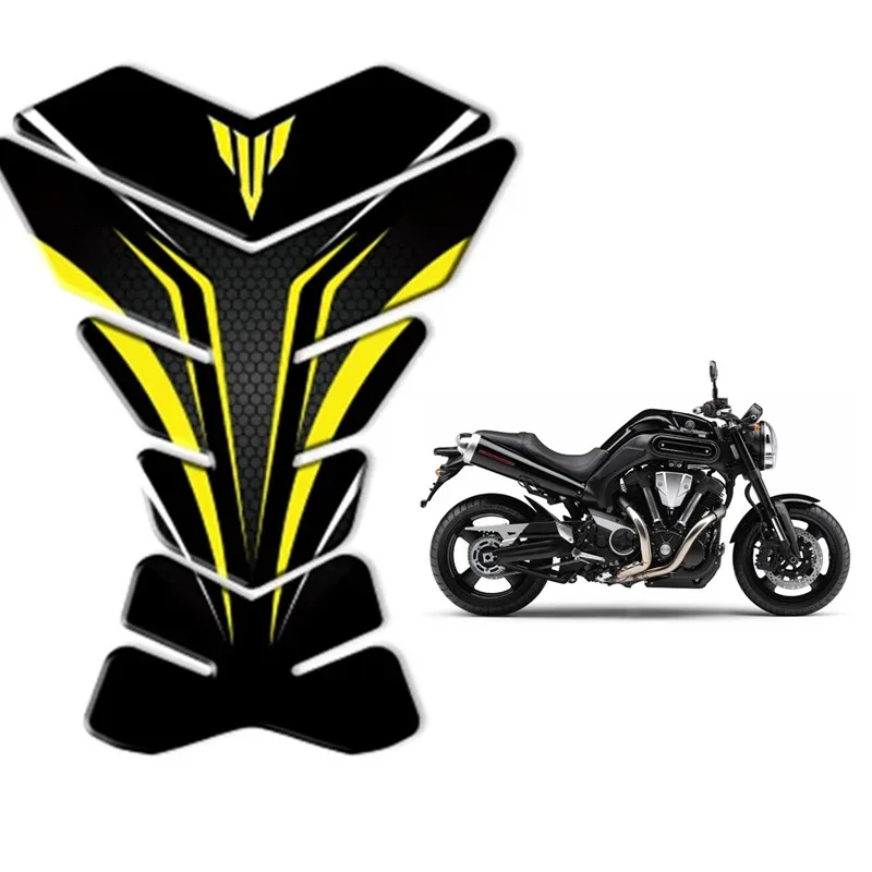 

Для YAMAHA MT01 MT03 MT25 MT07 MT09 MT10 защита топливного бака мотоцикла 3D гелевая Наклейка Стикер-4