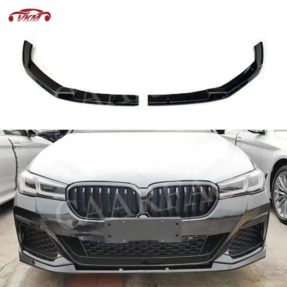 

ABS Material Front Bumper Lip Chin Spoiler Car Accessorise For BMW 5 Series G30 G38 M Sport FD Style 2021 2022