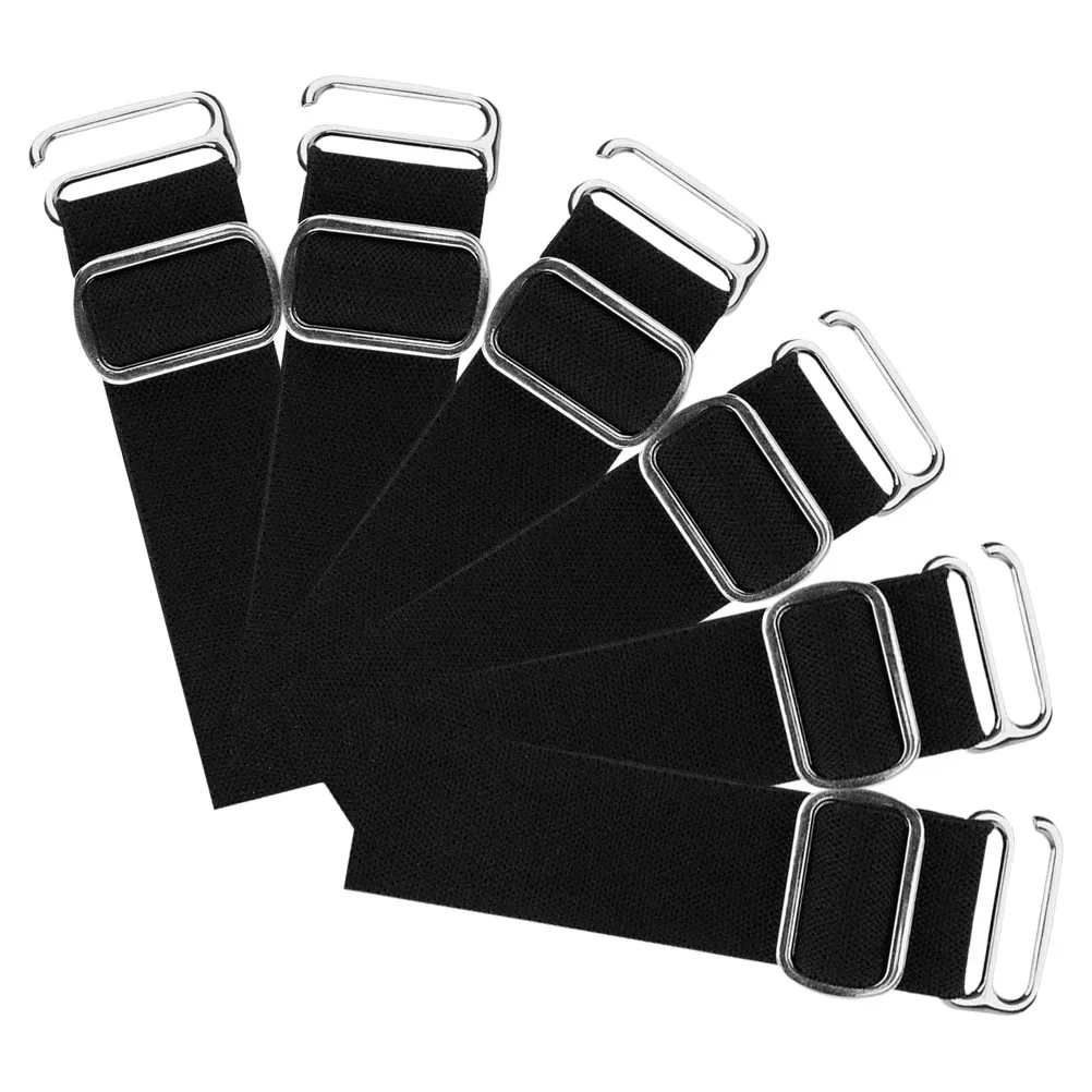 

6 Pcs Hat Adjustment Elastic Band Comfortable Strap Cap Supply Extender Sun Visor Breathable Straps Accessory Metal Extenders