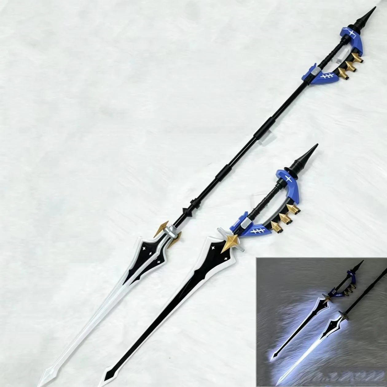 Eldrede Luminous Sword Game Zenless Zone Zero Cosplay Prop Halloween Christmas Party Costume Accessory Anime Replica Props