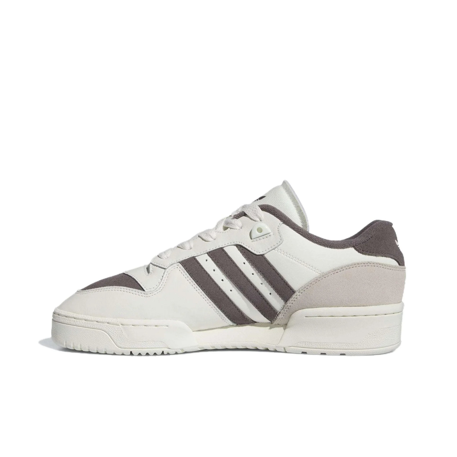 Adidas Originals Rivalry LOW Leather, Suede Low top Skateboard Shoes Unisex White Gray Black ID5386