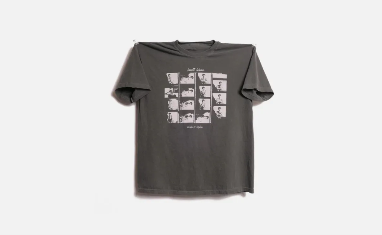 VTG The Durutti Column Short Sleeve Heavy Cotton Black T Shirt All Size