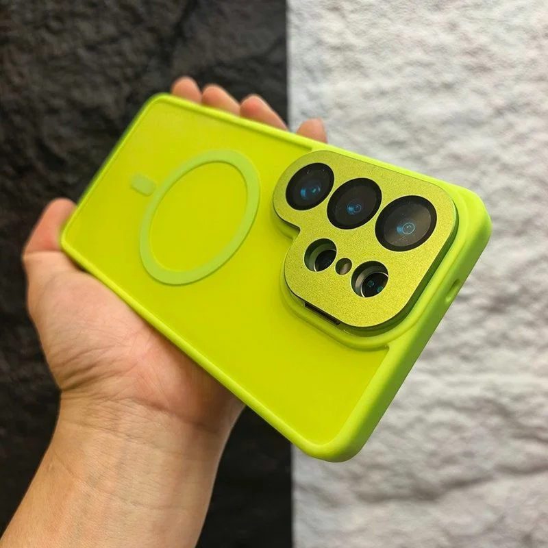 Fresh Color Camera Protect Stand Holder for Magsafe Case For Samsung Galaxy S25 S23 S24 S26Ultra Plus Magnet Lens Bracket Cover - view 2