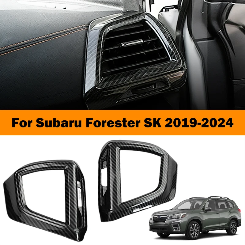 

Car Left And Right Air Conditioning Vents Outlet Cover Trim For Subaru Forester SK 2019 2020 2021 2022 2023 2024 Accessories