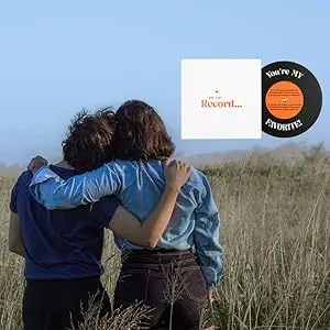 Bienen-Jubiläumskarte für Sie und Ihn, Valentinstagsgeschenk für Ehemann, Ehefrau, Freund, Freundin, für die Schallplatten-Liebeskarte – Detail 18