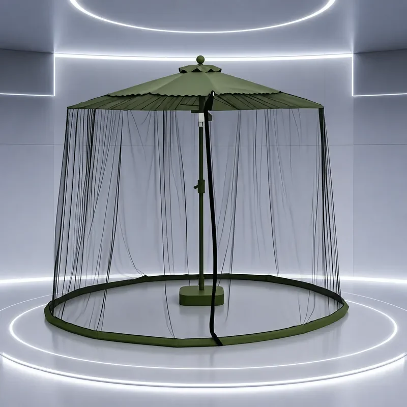 for Roman Umbrella Seine Water Pipe Mosquito Net Outdoor Parasol Wholesale Cross Border Hot Selling Factory Source