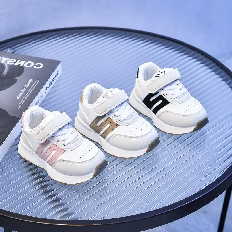 

Children Sports Shoes New Kids Walking Shoes Fashion Mesh Running Shoes Casual Soft Bottom Non slip Shoes Hook and Loop Sneakers
