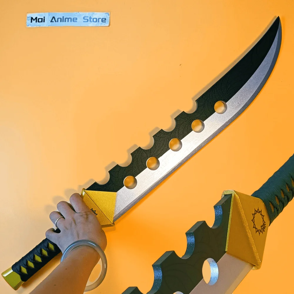 28in os sete pecados pecados katana meliodas perdido bane espada japonês katana samurai anime cosplay prop ninja faca sabre brinquedo presente