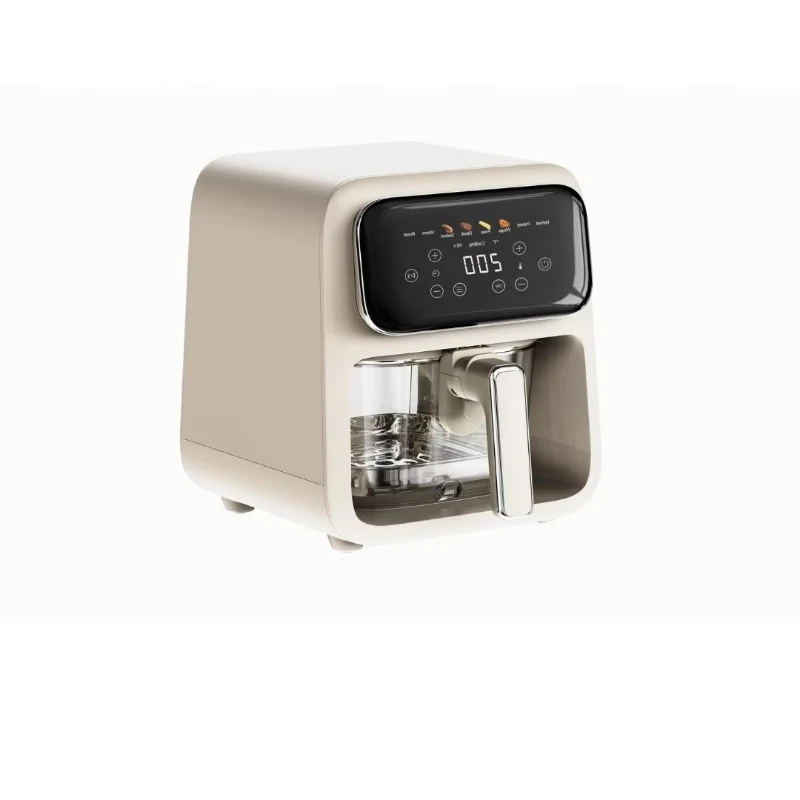 High quality ivory glass air fryer model