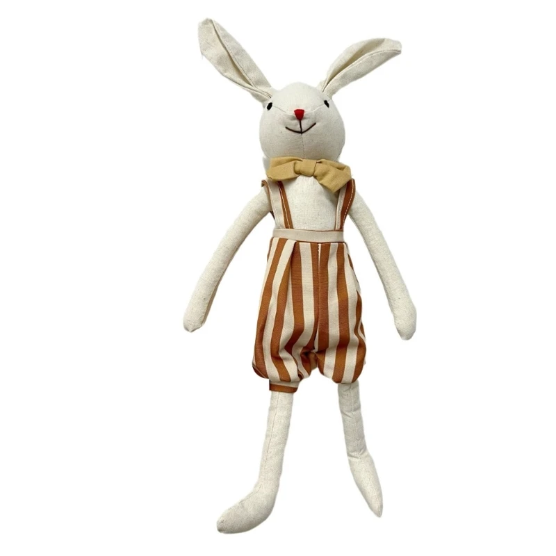 Sangle lapin bébé jouet apaisant coton nouveau-né photographie accessoires pour garçons filles 1560