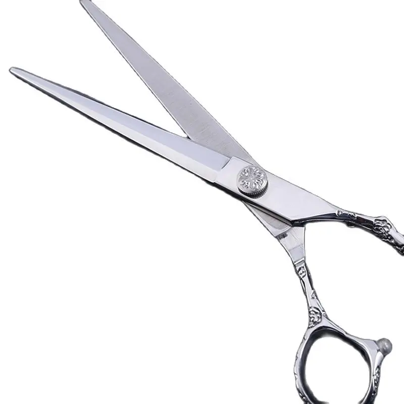 Forbici professionali da 7 pollici per tagliare i capelli, forbici affilate per baffi da barbiere, forbici da parrucchiere in acciaio inossidabile