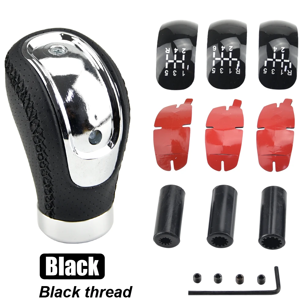 

8 мм, 10 мм, 12 мм, ручная 5-скоростная автомобильная ручка переключения передач с оборудованием, рычаг переключения передач, автомобильная шить, ручка переключения передач