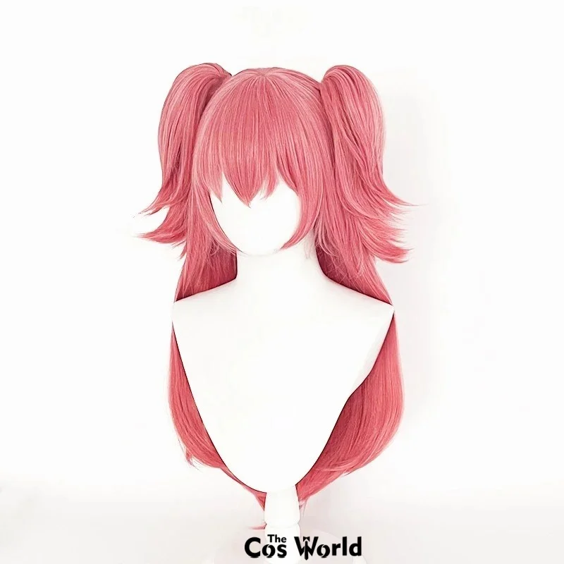 PJSK MORE MORE JUMP Momoi Airi 70cm Long Halloween Anime Cosplay Wigs Synthetic Hair + Wig Cap