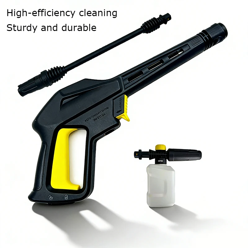 Universal Replacement High Pressure Washer Gun with Adjustable Extension Lance Multi-scene Cleaning Accessory
