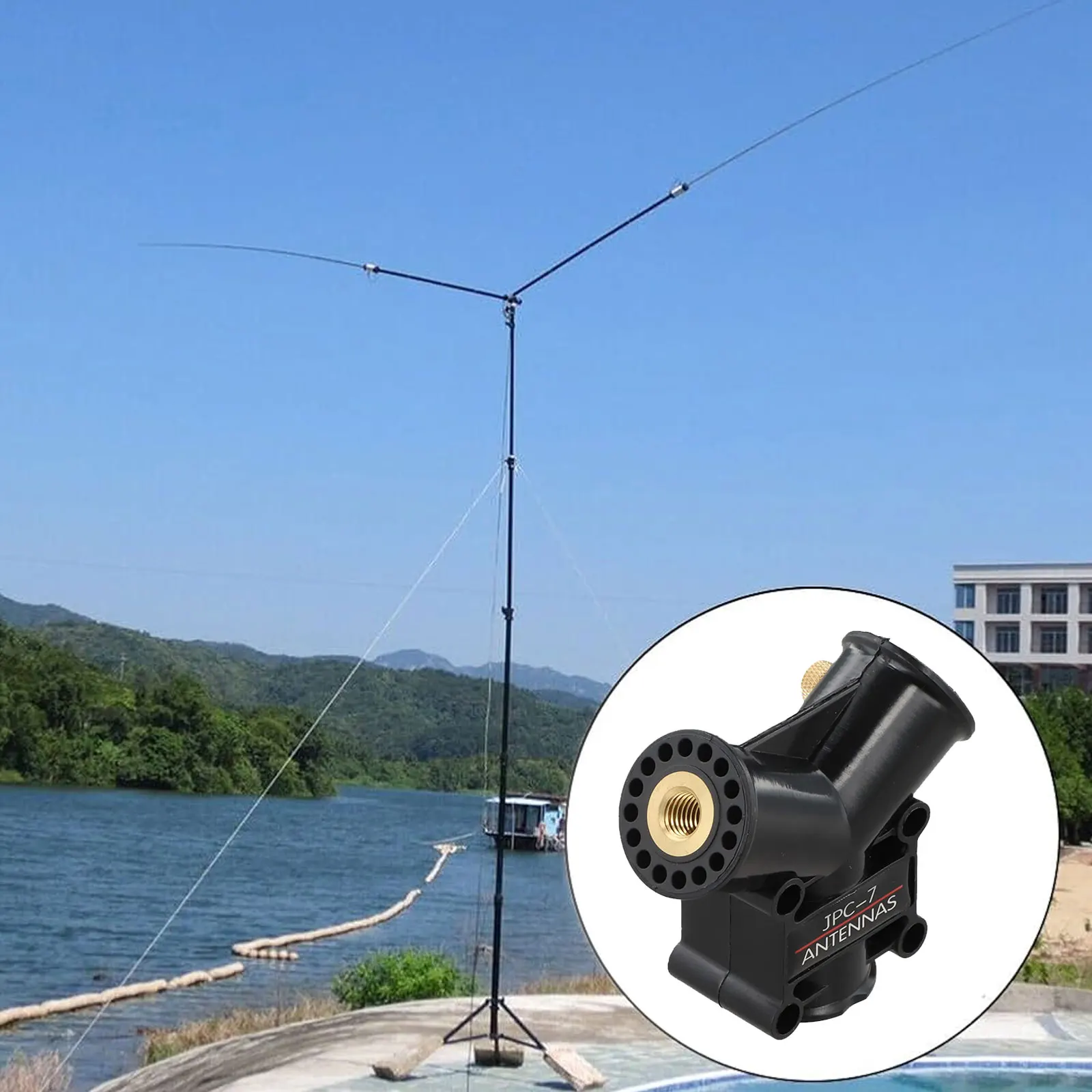 

Позитивная V-образная антенная база для антенны JPC-7 M10 с длиной 5,58 м, алюминиевая база M10, V-образное крепление для электроинструментов