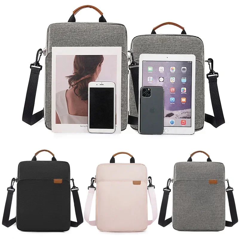 Tablet Bag for IPad Pro 12.9 IPad Air 11 13 2024 Pouch Case for IPad 7 8 9 10th Generation Air 5 4 3 Portable Sleeve Tablet Bag