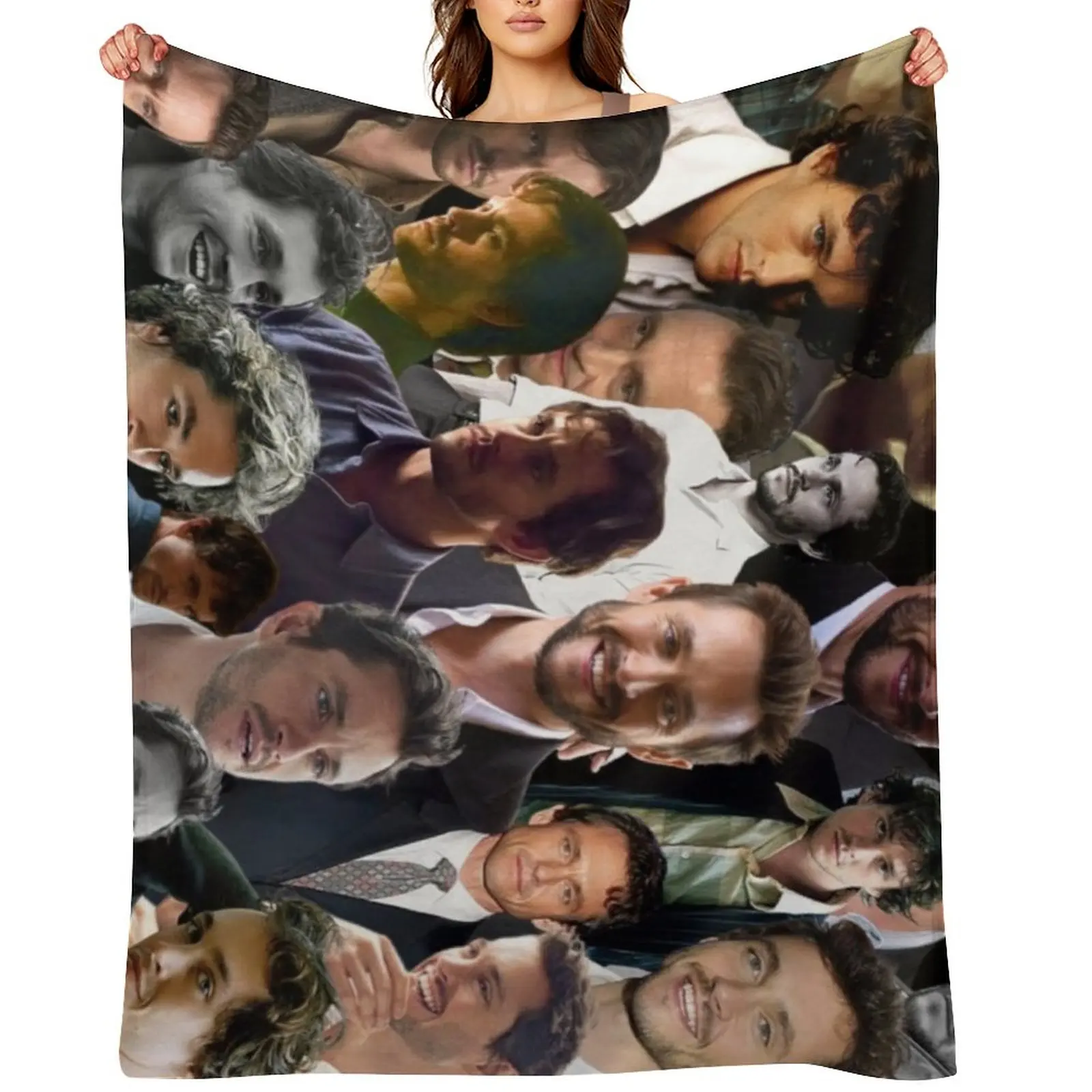 

Hugh Dancy photo collage Throw Blanket Giant Sofa anime Quilt Sleeping Bag Blankets