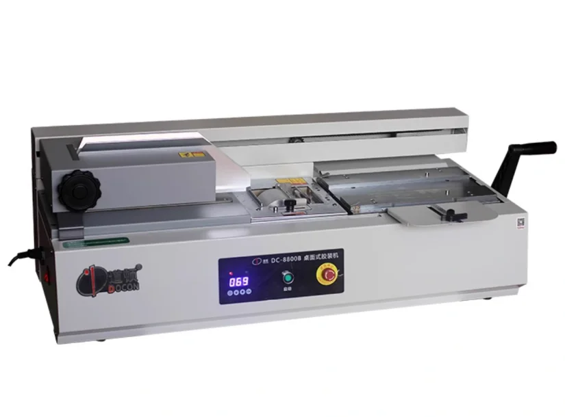 

2025 New Semi-automatic Wireless Perfect Binding Machine Glue Book Binder