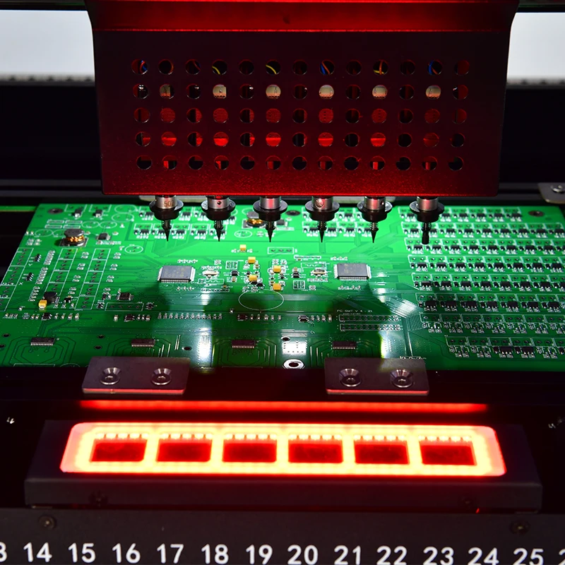Limited Time Sales!The Newest Led Production Machine Manual Small PNP Machine SMT660 With 6pcs Head+Servo Motor+Guide Rail