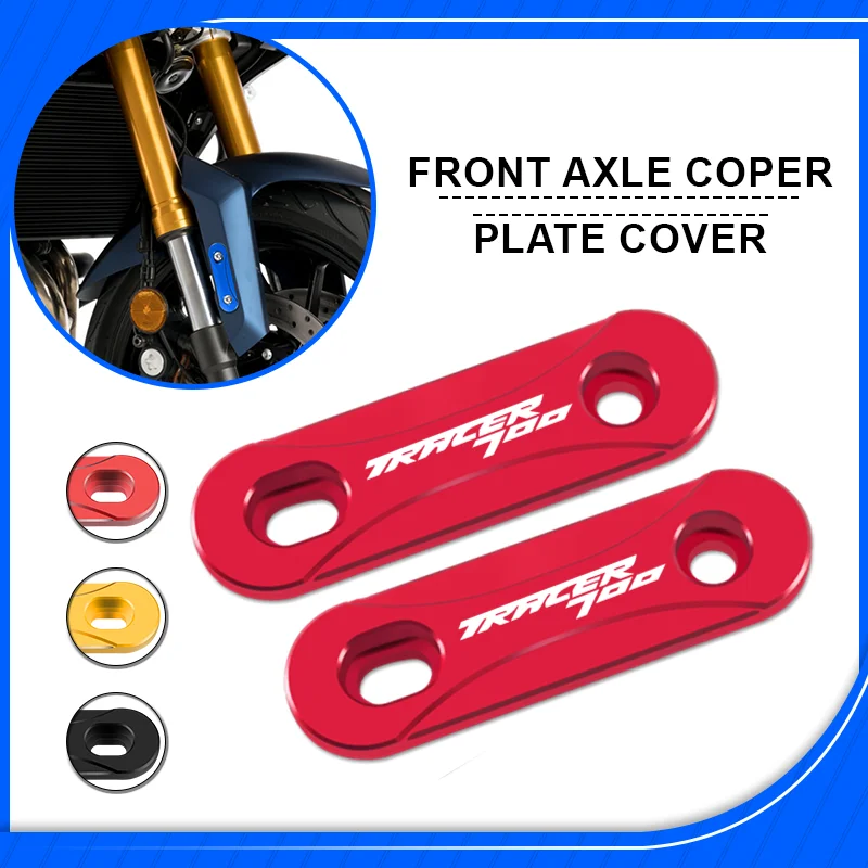 

For TRACER700 TRACER900 Tracer 700 900 14-24 Motorcycle Front Axle Coper Plate Fender Trim Decorative Cover tracer700 tracer900